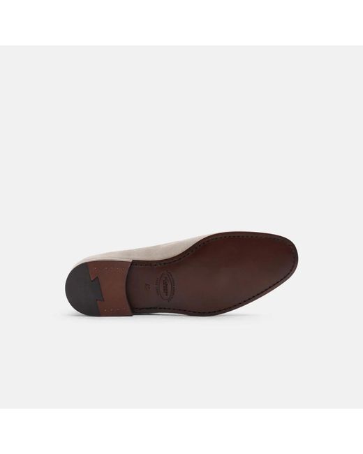Scarosso Gray Loafers for men