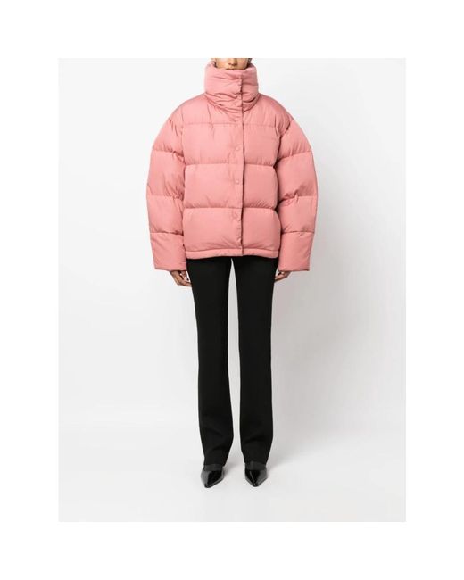 Acne Pink Down Jackets