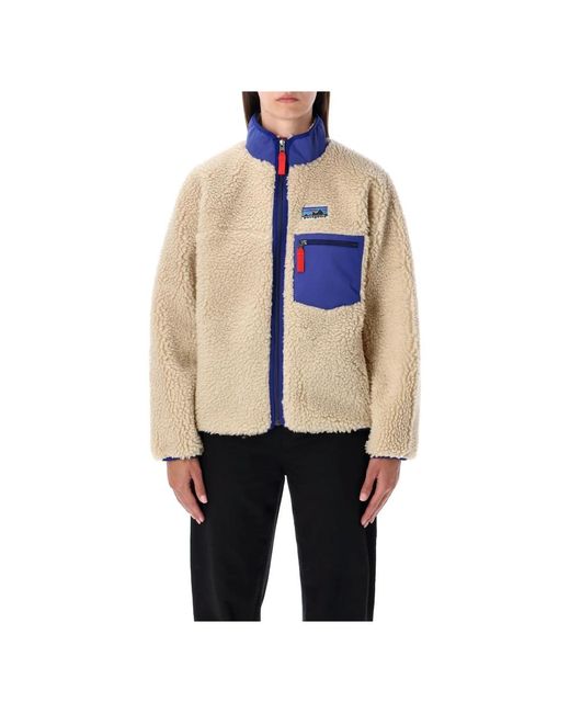 Patagonia Fleece Jackets in het Blue