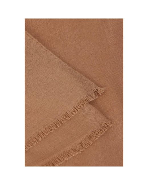 Max Mara Brown Scarves