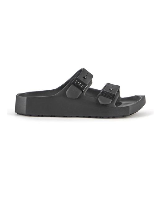 United Nude Black Sliders for men