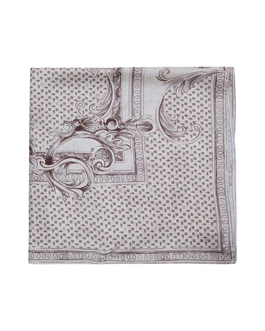 Max Mara Metallic Silky Scarves