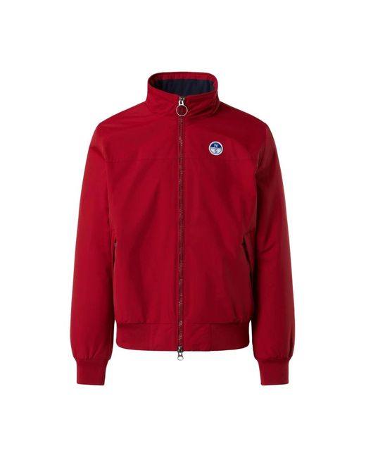 Zip-Throughs North Sails de hombre de color Red