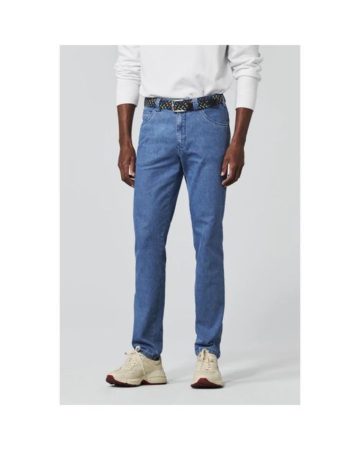 Meyer Dublin Chino's in het Blue voor heren