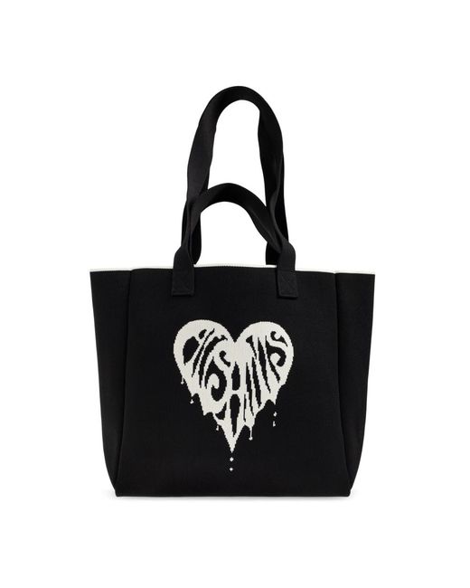 AllSaints Black Shopper Tasche Izzy