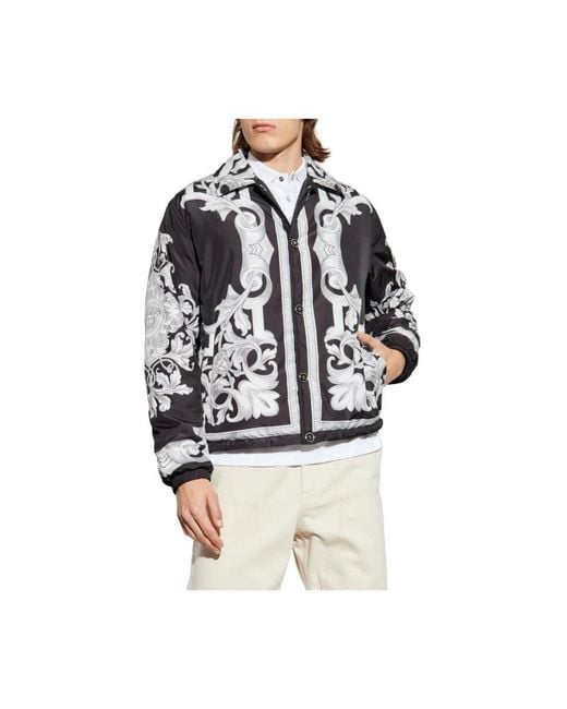 Versace Black Light Jackets for men