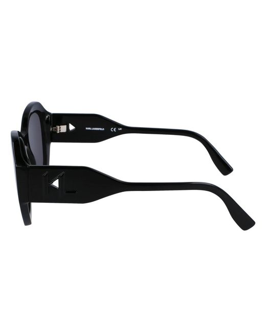 Karl Lagerfeld Black Stylische sonnenbrille kl6146s schwarz