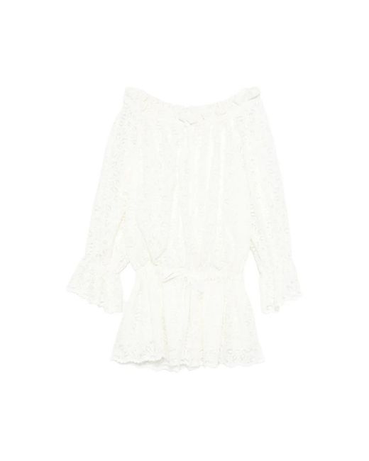 LES FILLES D'EVA White Short Dresses