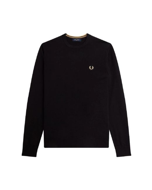 Fred Perry Black Sweatshirts for men