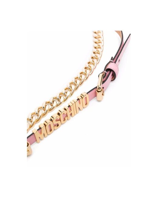 Moschino Pink Belts