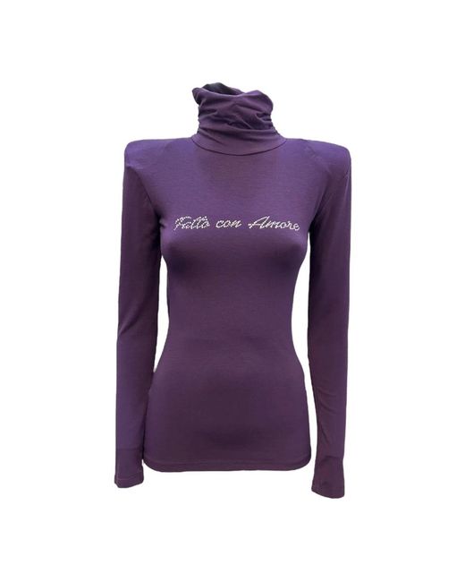 Turtlenecks Giulia N Couture en coloris Purple