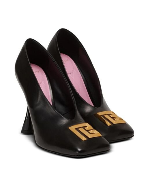 Balmain Eden Leren Pumps in het Black