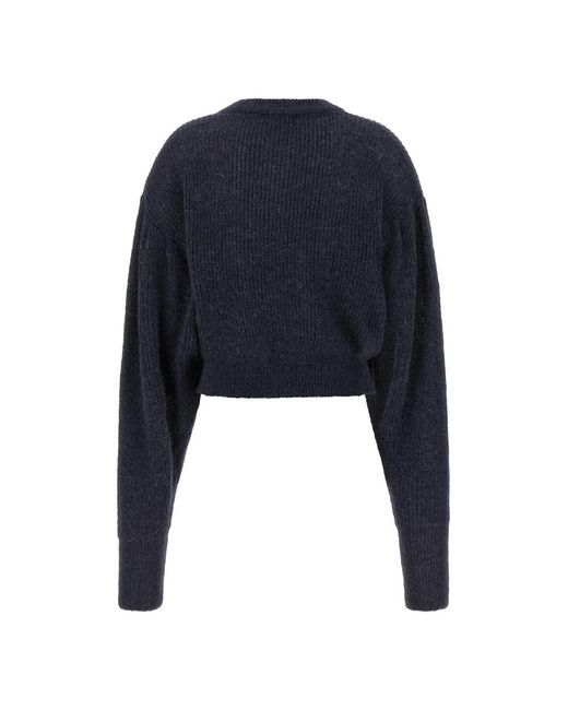 Round-Neck Knitwear ROTATE BIRGER CHRISTENSEN en coloris Blue