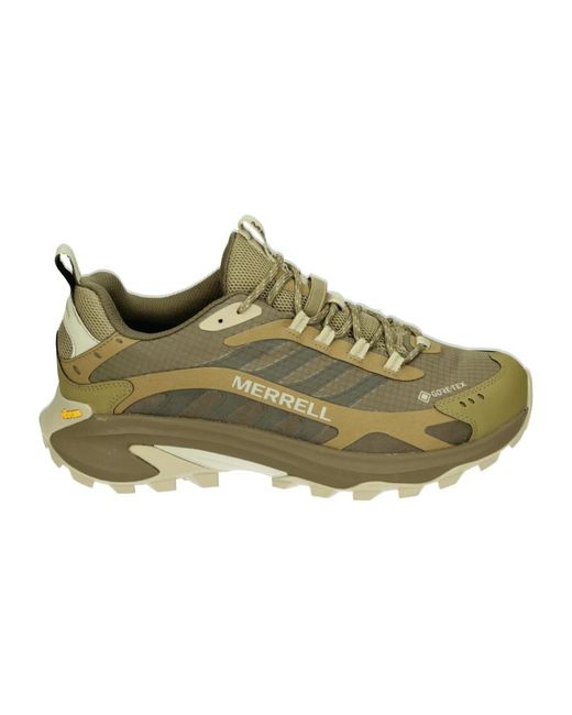 Merrell Schoenen ,Bruin Vrijetijdsschoenen Met Gtx in het Green voor heren