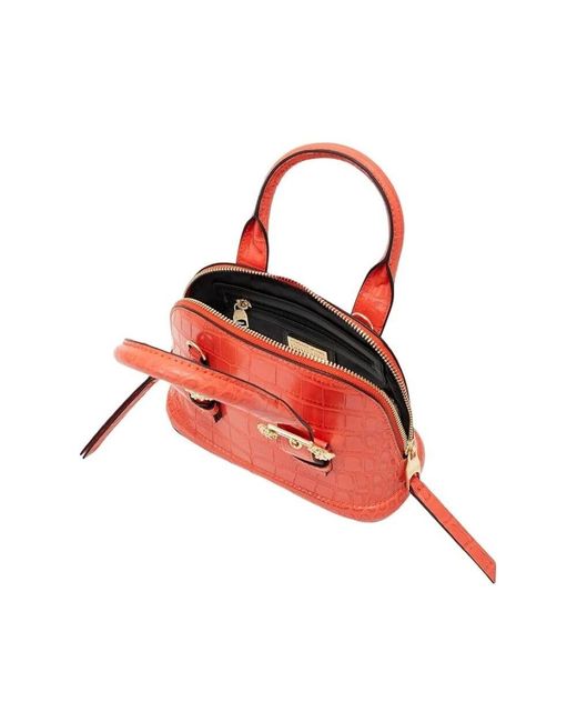 Handbags di Versace Jeans Couture in Red