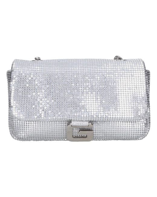 Gaelle Paris White Cross Body Bags