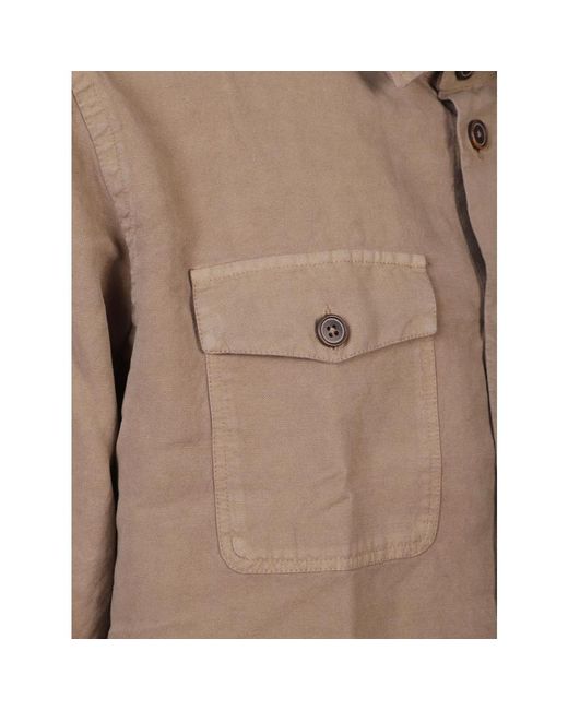 Fay Brown Casual Shirts for men