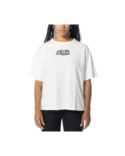 Olaf Hussein White T-shirts