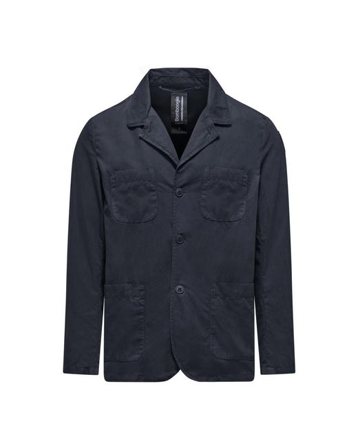 Light Jackets di Bomboogie in Blue da Uomo