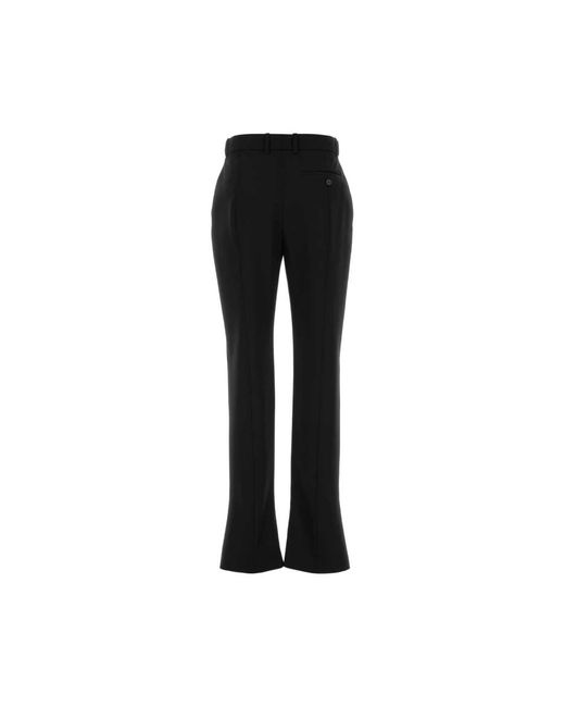 McQueen Black Wide Trousers