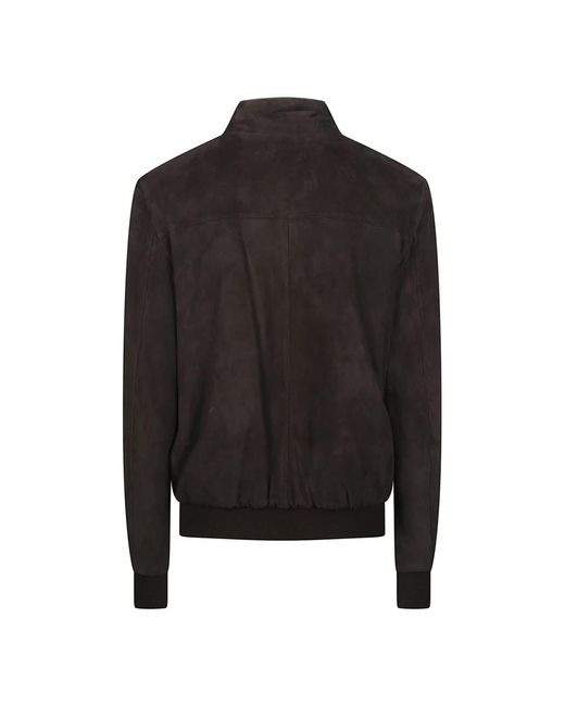 Bomber Jackets Moorer de hombre de color Black