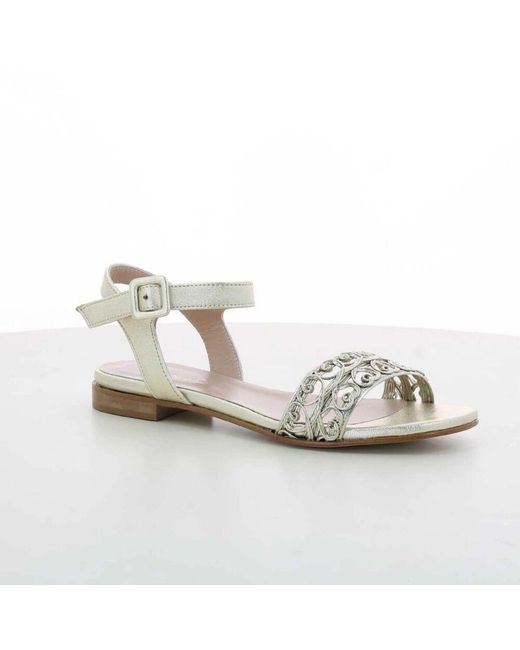 Flat Sandals di DONNA LEI in White