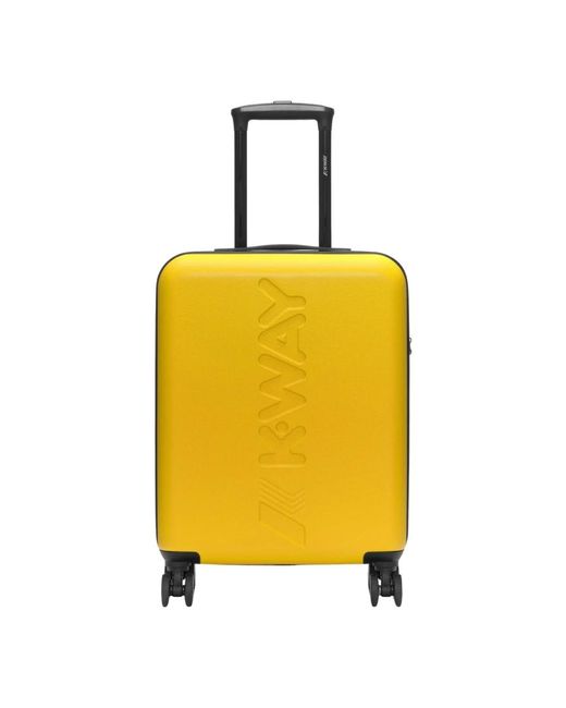 Cabin Bags di K-Way in Yellow