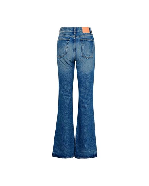 Acne Blue Bootcut-jeans