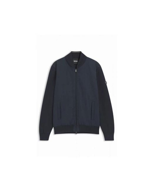 Bomber Jackets HUGO pour homme en coloris Blue