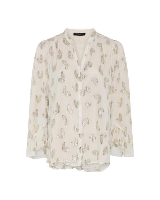 Blouses Bruuns Bazaar en coloris Natural