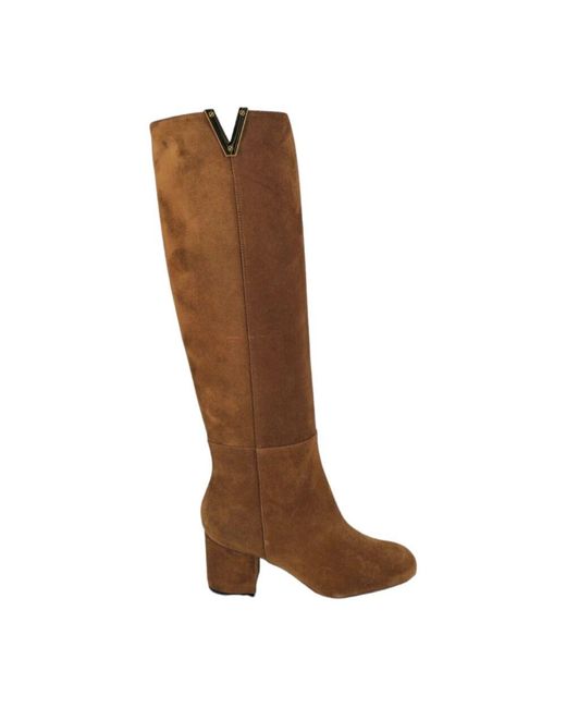 Via Roma 15 Brown High Boots