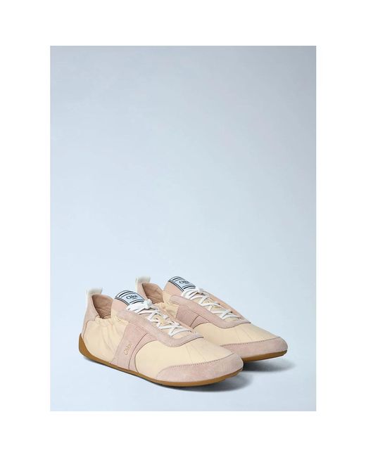 Chloé Natural Sneakers