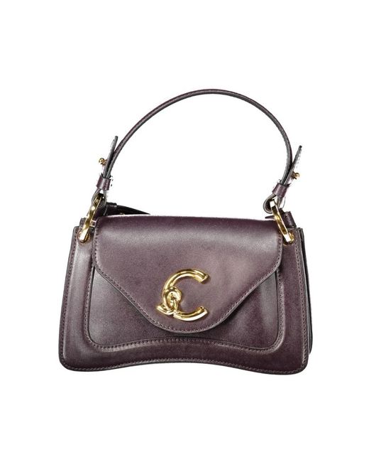 Coccinelle Purple Lila Leder Damen Handtasche