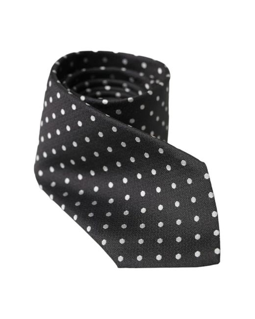 Ties di Dolce & Gabbana in Black da Uomo