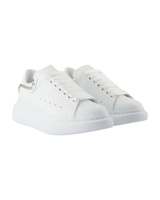 McQueen White Oversized Sneakers