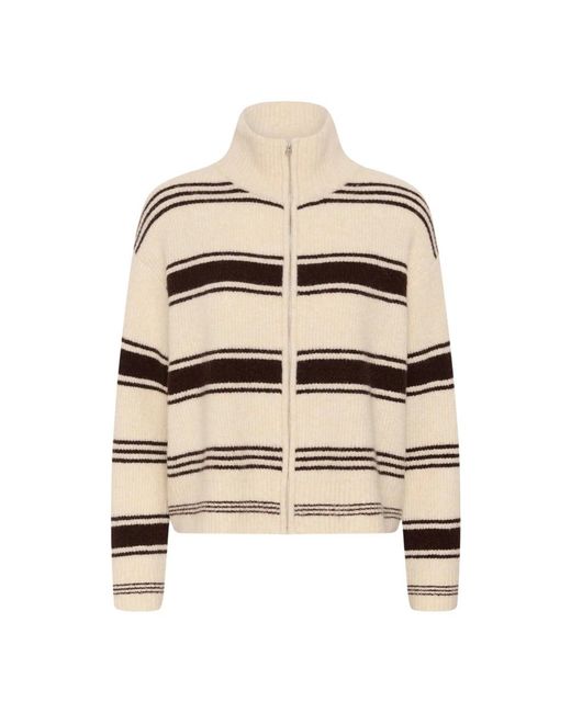Part Two Cardigan in het Natural