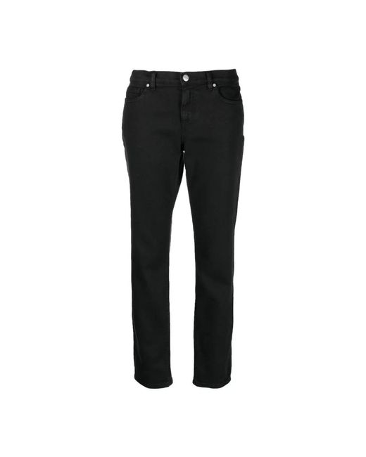 P.A.R.O.S.H. Black Slim-Fit Jeans