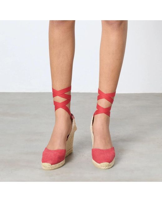 Shoes > heels > wedges Castaner en coloris Red