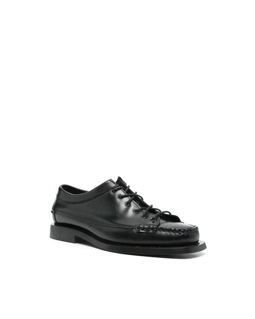 Hereu Black Laced Shoes for men