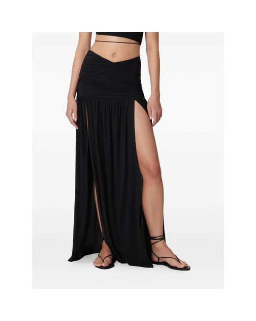 Amazuìn Black Maxi Skirts