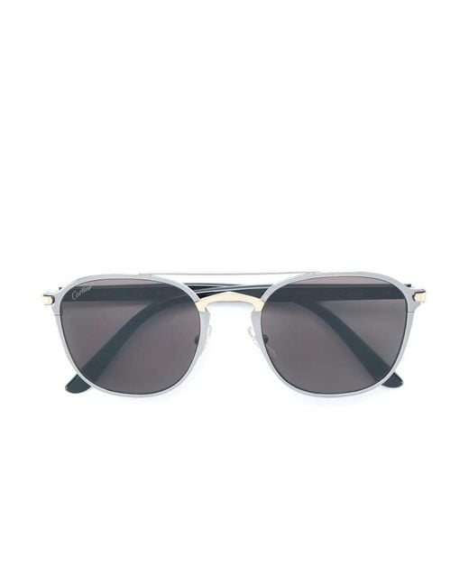 Cartier Metallic Sunglasses
