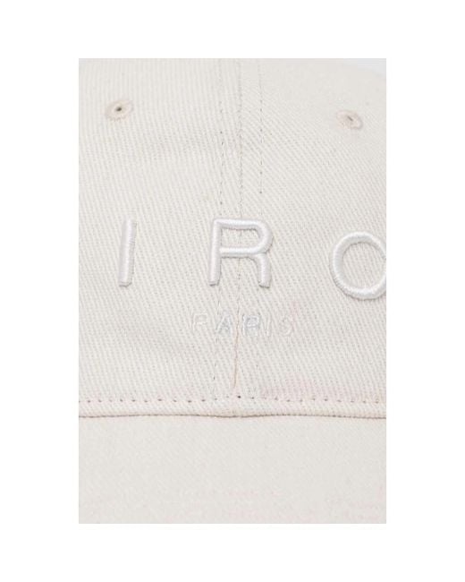 Caps IRO de color White