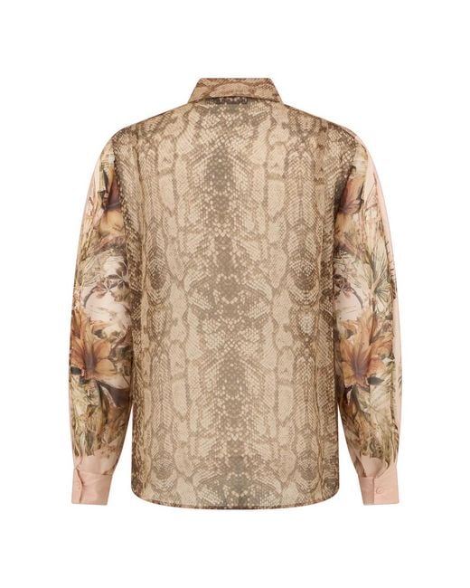 Alberta Ferretti Brown Shirts