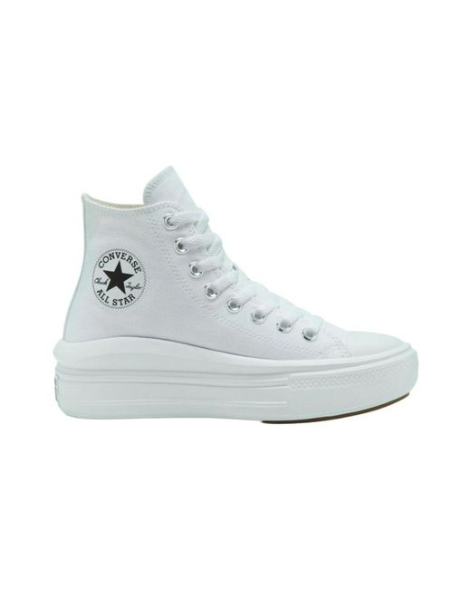Converse Chuck Taylor All Star Move Platform Sneakers in het Blue