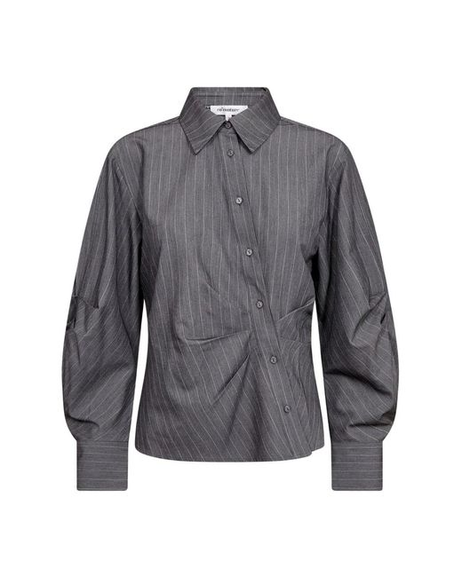 Shirts co'couture de color Gray