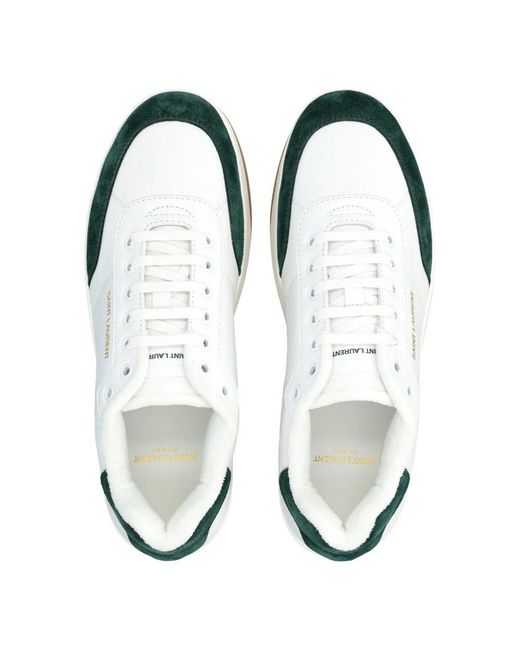 Saint Laurent White Sneakers for men