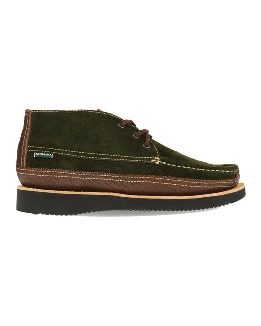Sebago Half-Cane Laarzen in het Green