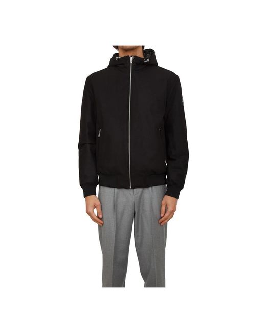 HUGO Jassen ,Zwart ,Wol Lichtgewicht Jas in het Black voor heren