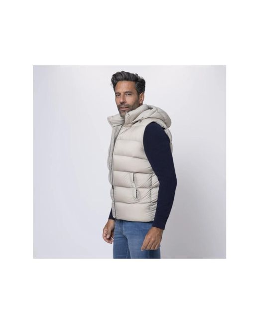 Vests Herno pour homme en coloris Blue