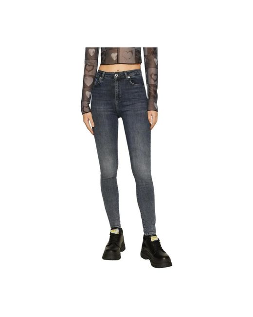 Karl Lagerfeld Blue Skinny Jeans